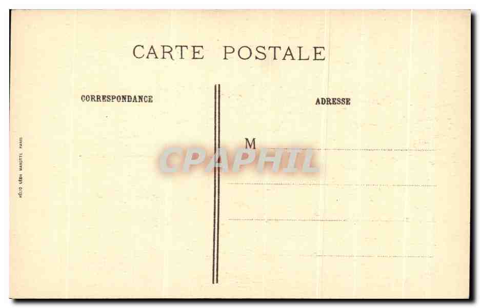 CPA Musee Cognacq Jay Ville De Paris Grand Sallon Du 1er Etage — Rückseite