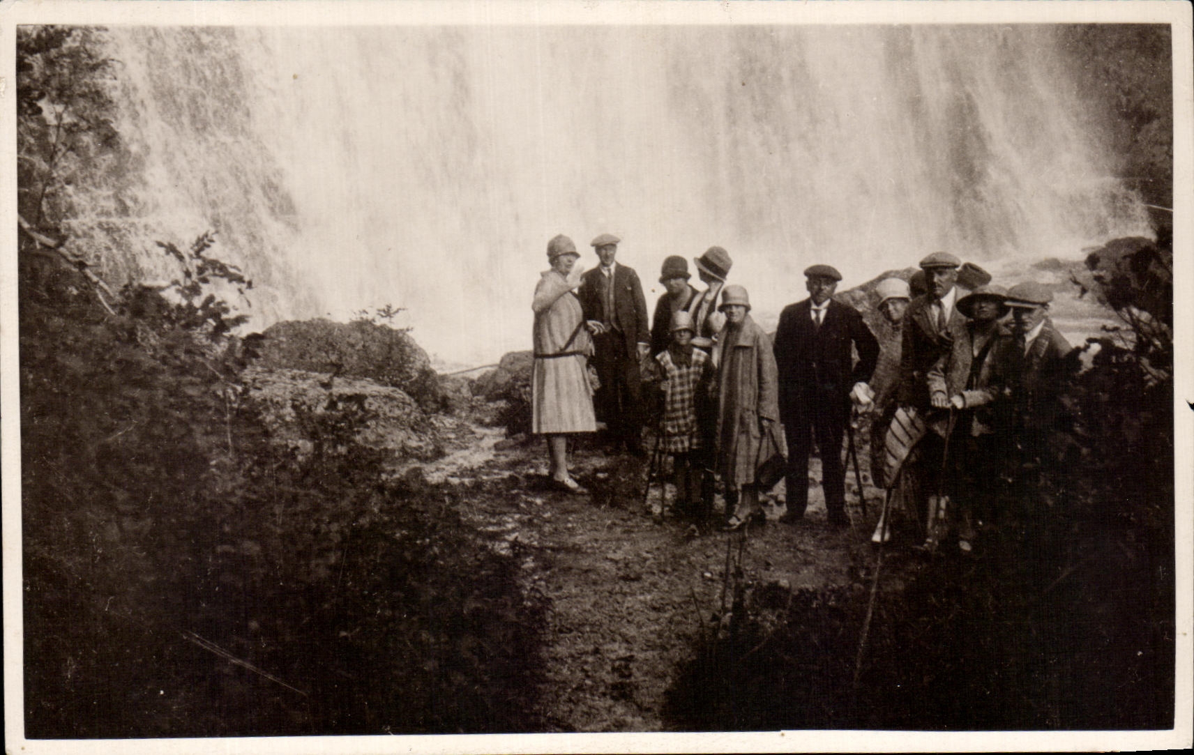 Photo Cascade de l'herisson Aout 1927