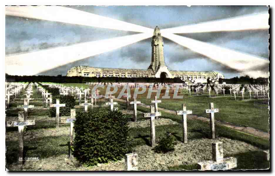 Cigogne — Cimetière militaire de Douaumont — Édition La Cigogne