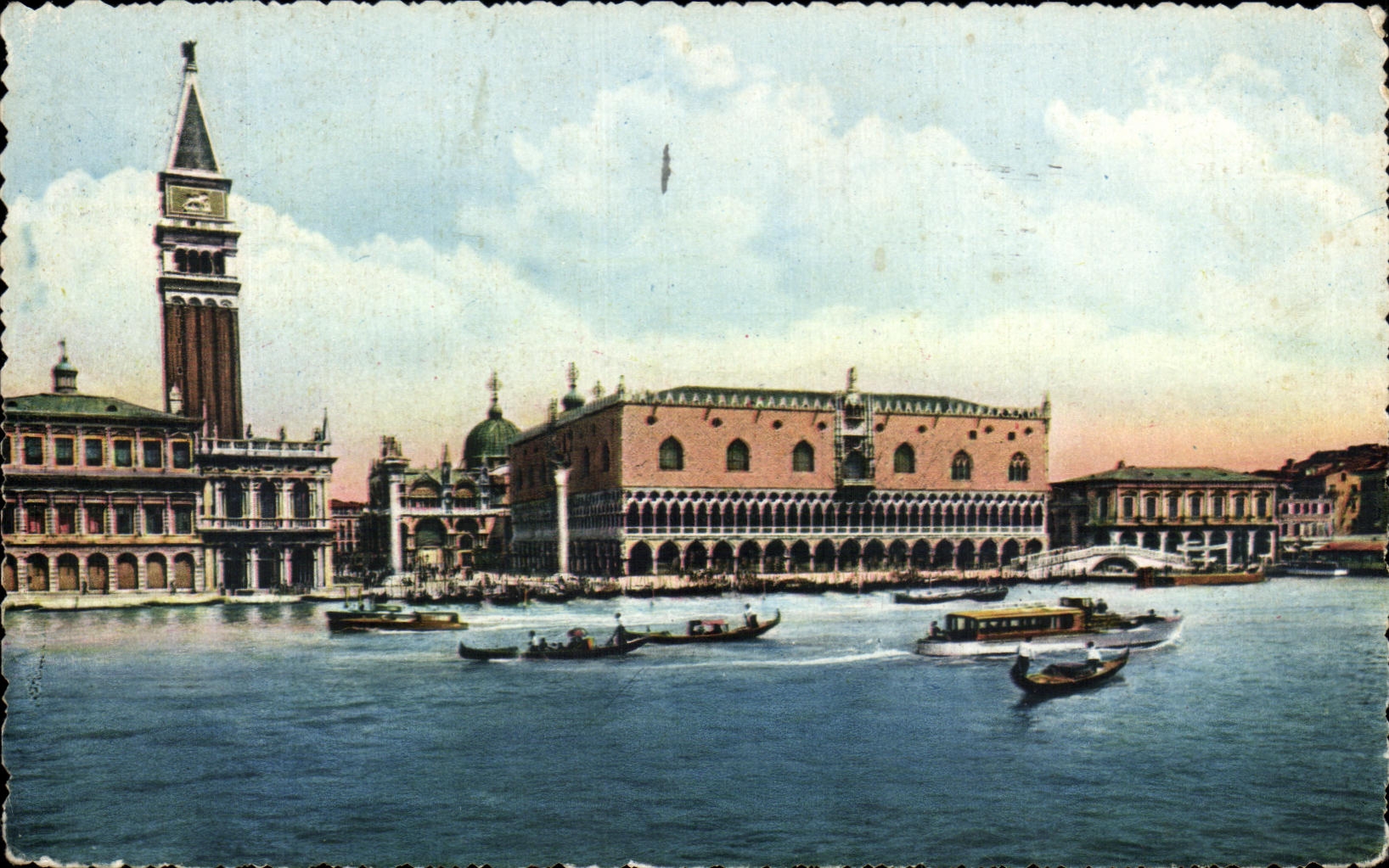 CPA Venezia Panorama Generale View Vue General Panorama