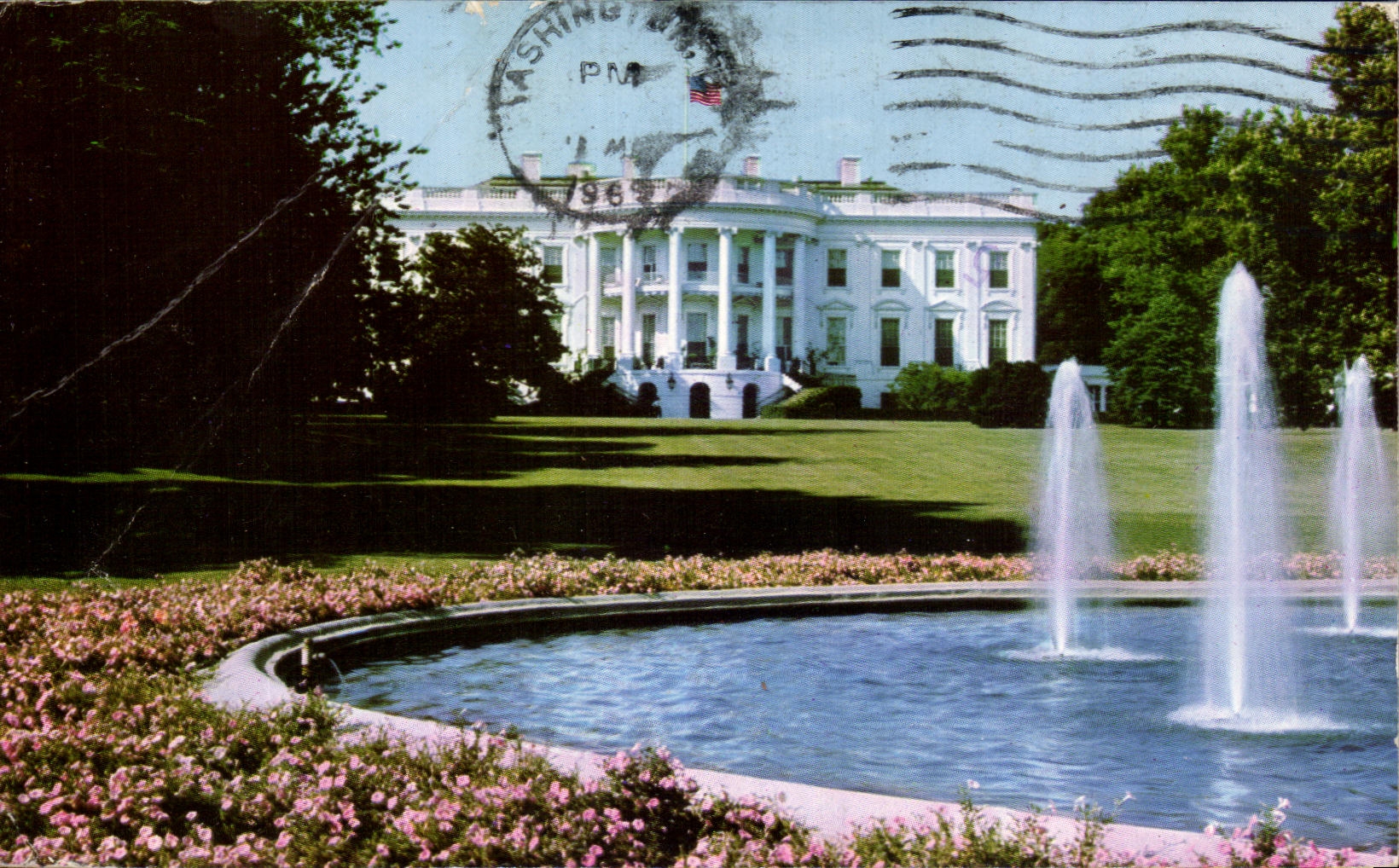 La Maison Blanche — Washington D.C. — Published for Washington N. Webb Inc.