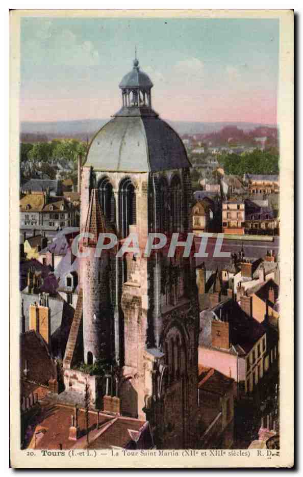 CPA Tours La Tour Saint Martin