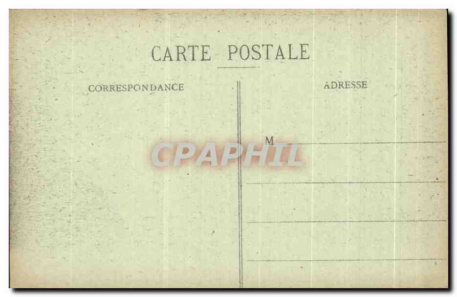 CPA Azay le Rideau Le Chateau et le Parc Vus des Bords de l'Indre — Rückseite