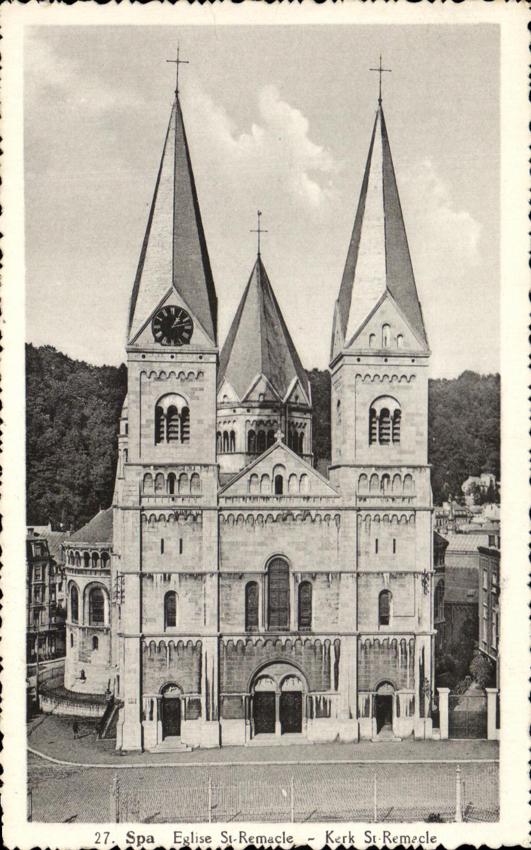 CPA Spa Eglise St Remacle Kerk St Remecle
