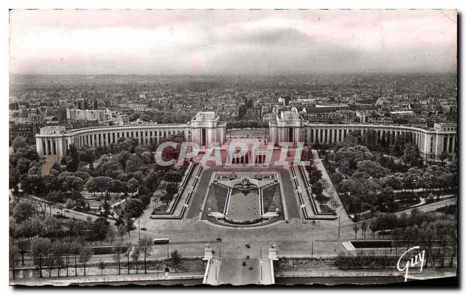 CPA Paris Et Ses Merveilles Vus Generale Du Palais De Chaillot