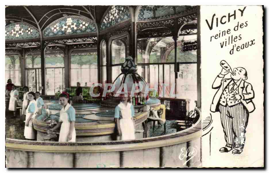 CPA Vichy Reine Des Villes D'eaux