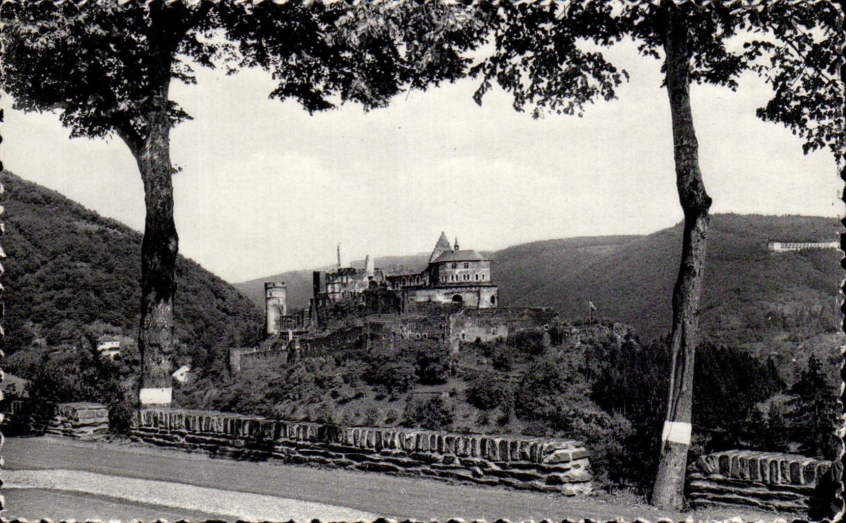 CPA Vianden Le Chateau Luxembourg