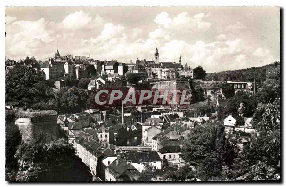 CPA Luxembourg Grund et Ville Haute