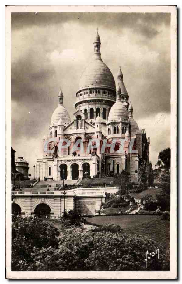 CPA Paris En Flanant Basilique du Sacre Coeur de Montmartre