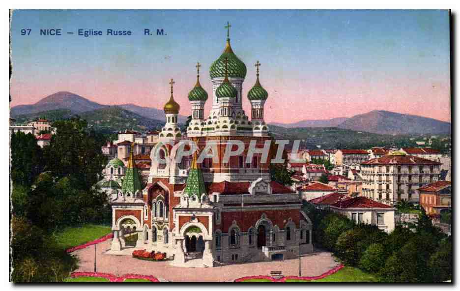 CPA Nice Eglise Russe Russie