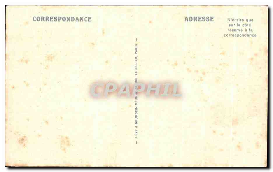 CPA Biarritz Le Chalet Basque et le Chaine des Pyrenees  — Verso