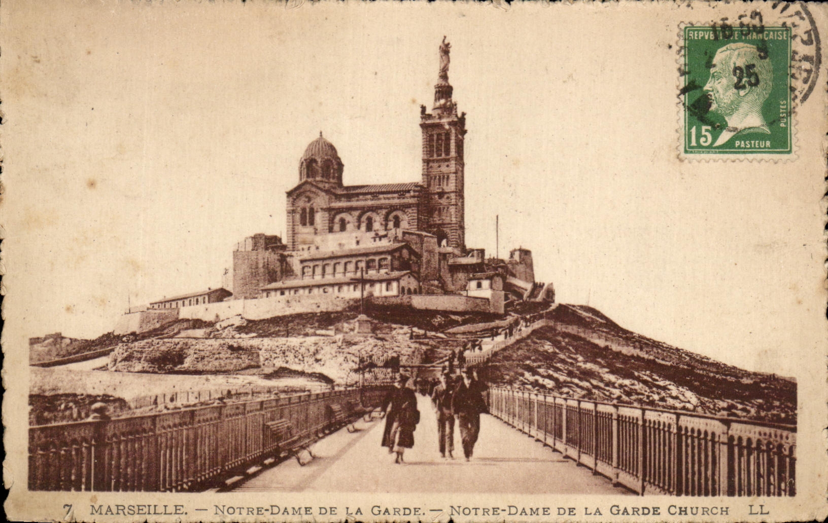 CPA Marsellie Notre Dame De La Garde 