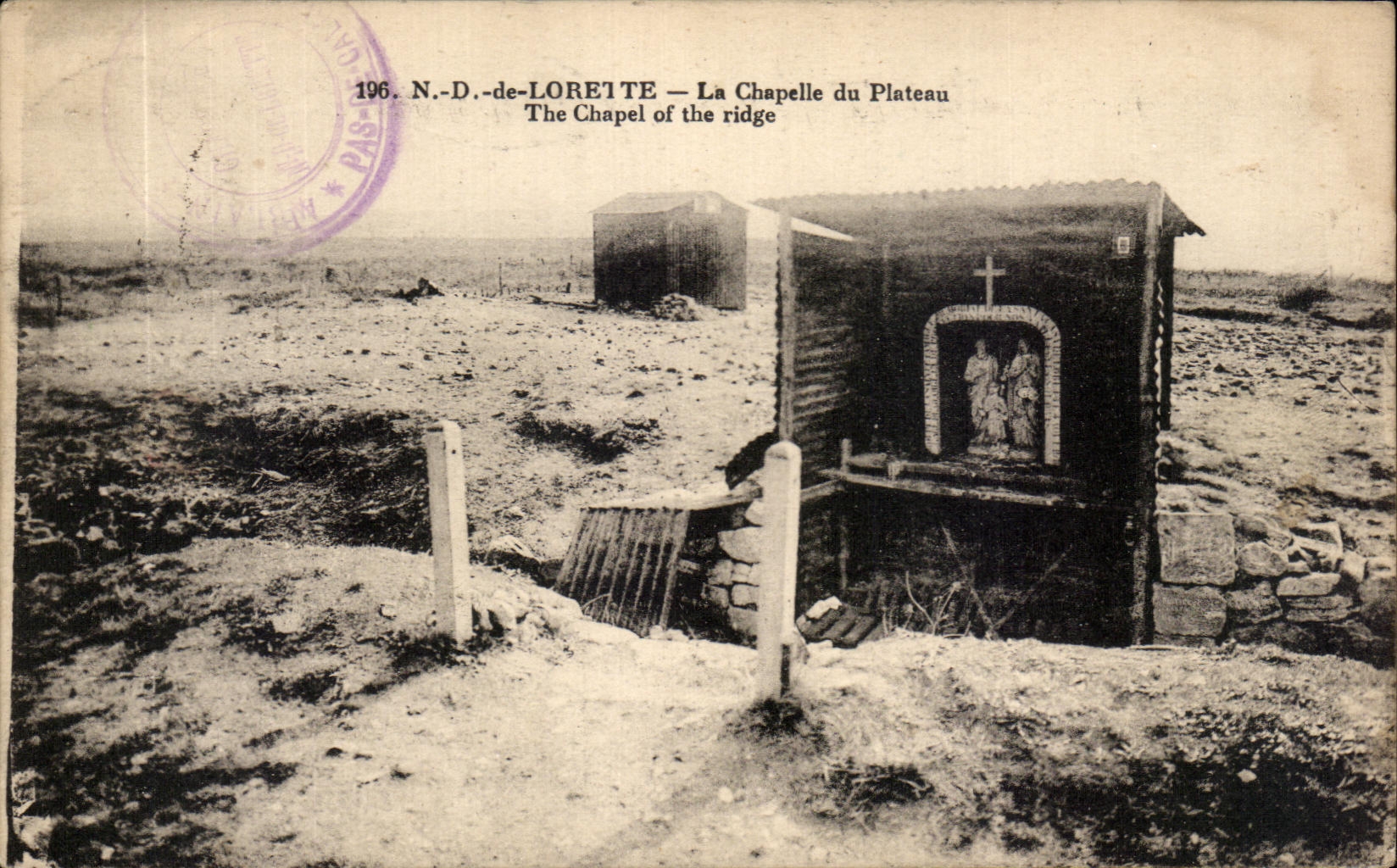 CPA ND de Lorette La Chapelle Du Plateau