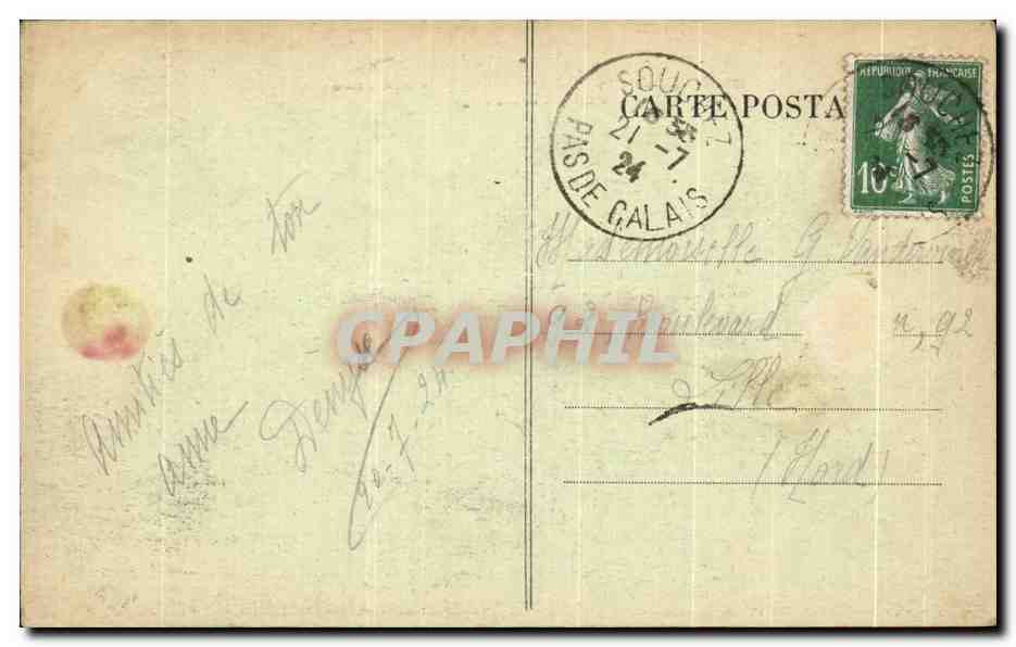 CPA ND de Lorette La Chapelle Du Plateau — Rückseite