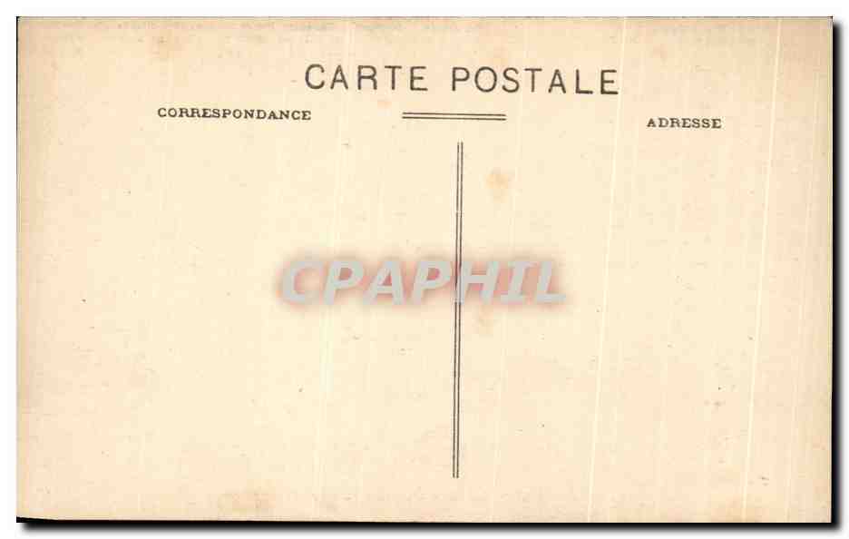 CPA Pau Le Fond d'Ossau vu de la Place Royale — Rückseite