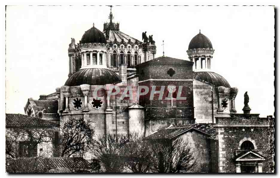CPA La Basilique et I'Ancienne Eglise d'Ars