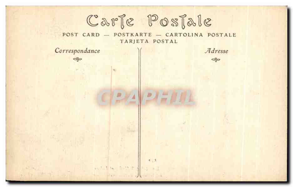 CPA Langeais Le Chateau Facade occidentale — Rückseite