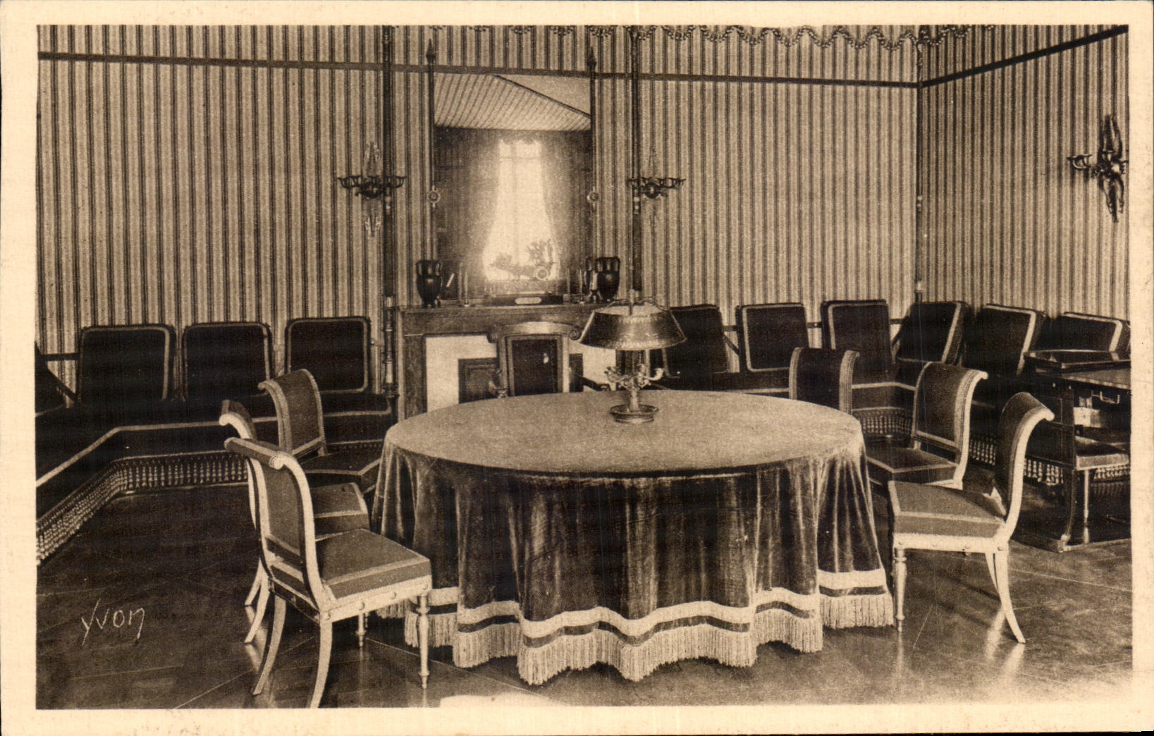 CPA Palais De Malmaison Salle Du Conseil