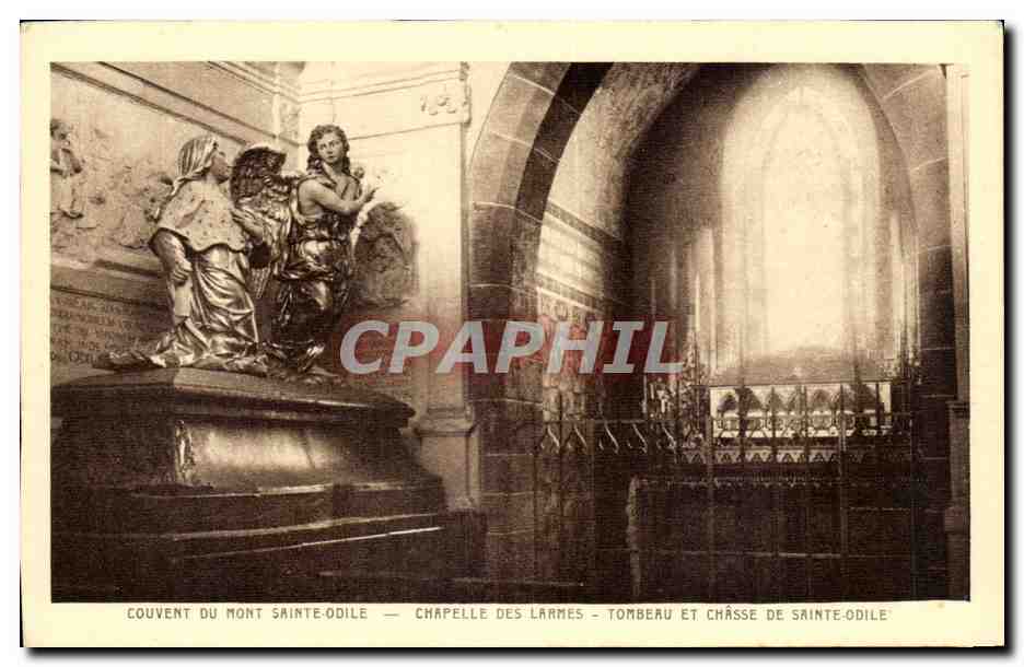 Couvent du Mont Sainte-Odile — Chapelle des Larmes — Tombeau et Châsse de Sainte-Odile