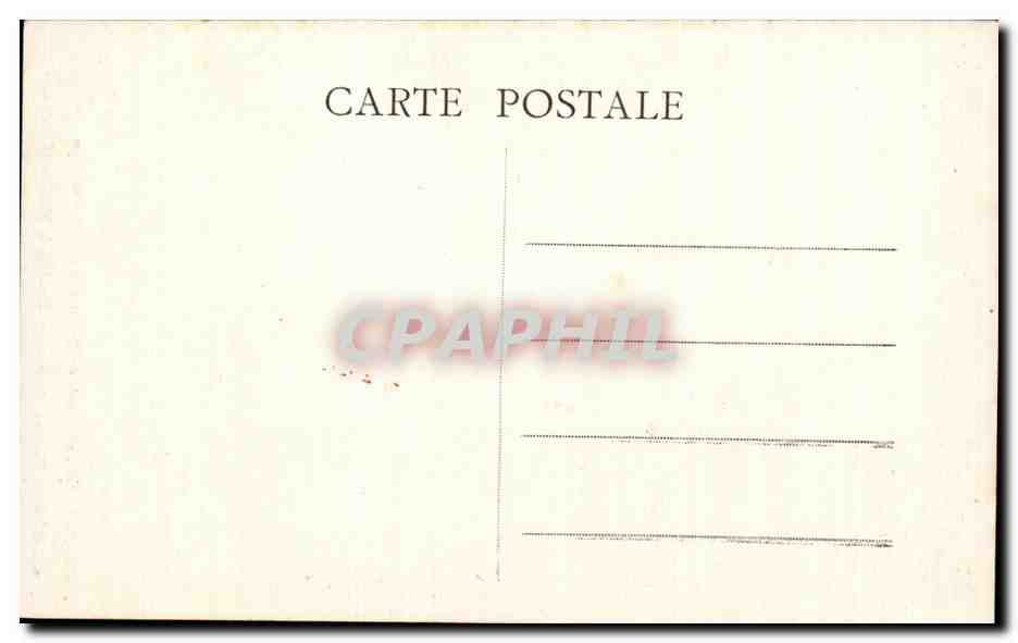 CPA La Roche Posay Autel Du La Nativite — Back