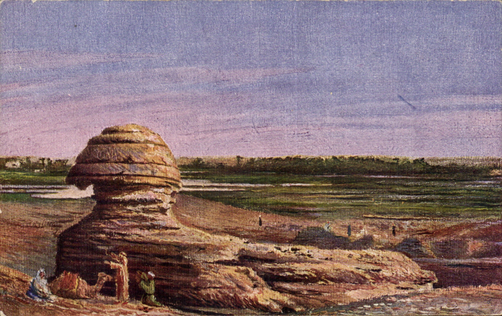 Le Sphinx — Égypte — Union Postale Universelle, Égypte