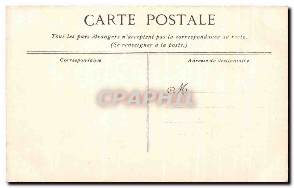 CPA Parc De Petit Trianon La Laiterie De Marie Antoinette  — Verso