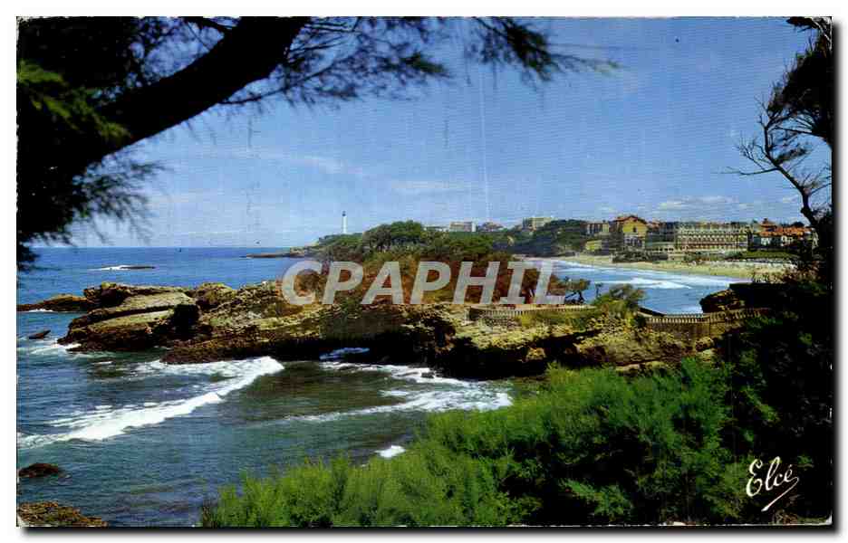 CPA Biarritz Le Rocher Du Basta