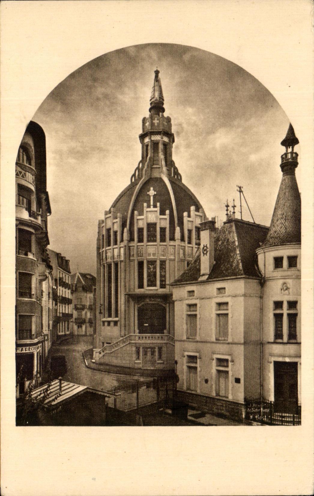 CPA France Royaume de Marie La Nouvelle Eglise dediee a Notre Dame