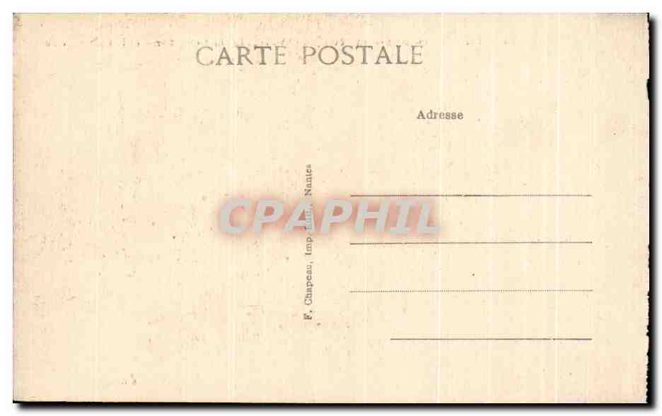 CPA Clisson La Sevre le Chateau l'Eglise Notre Dame et le Pont de Ville — Rückseite