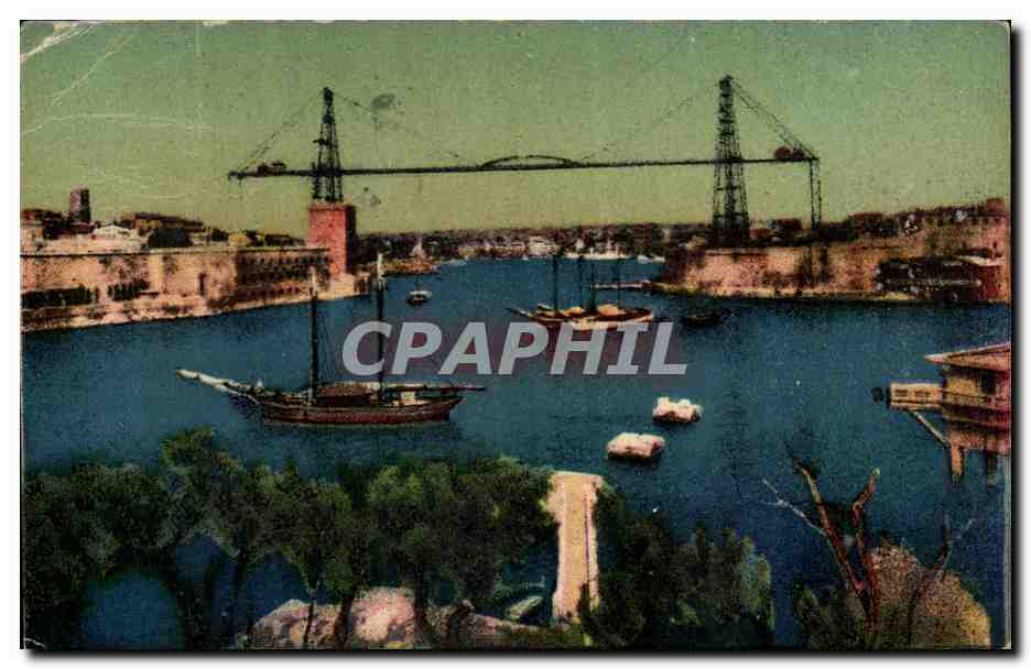 Le Pont Transbordeur — Marseille — A. TARDY, Photo-Éditeur, 27