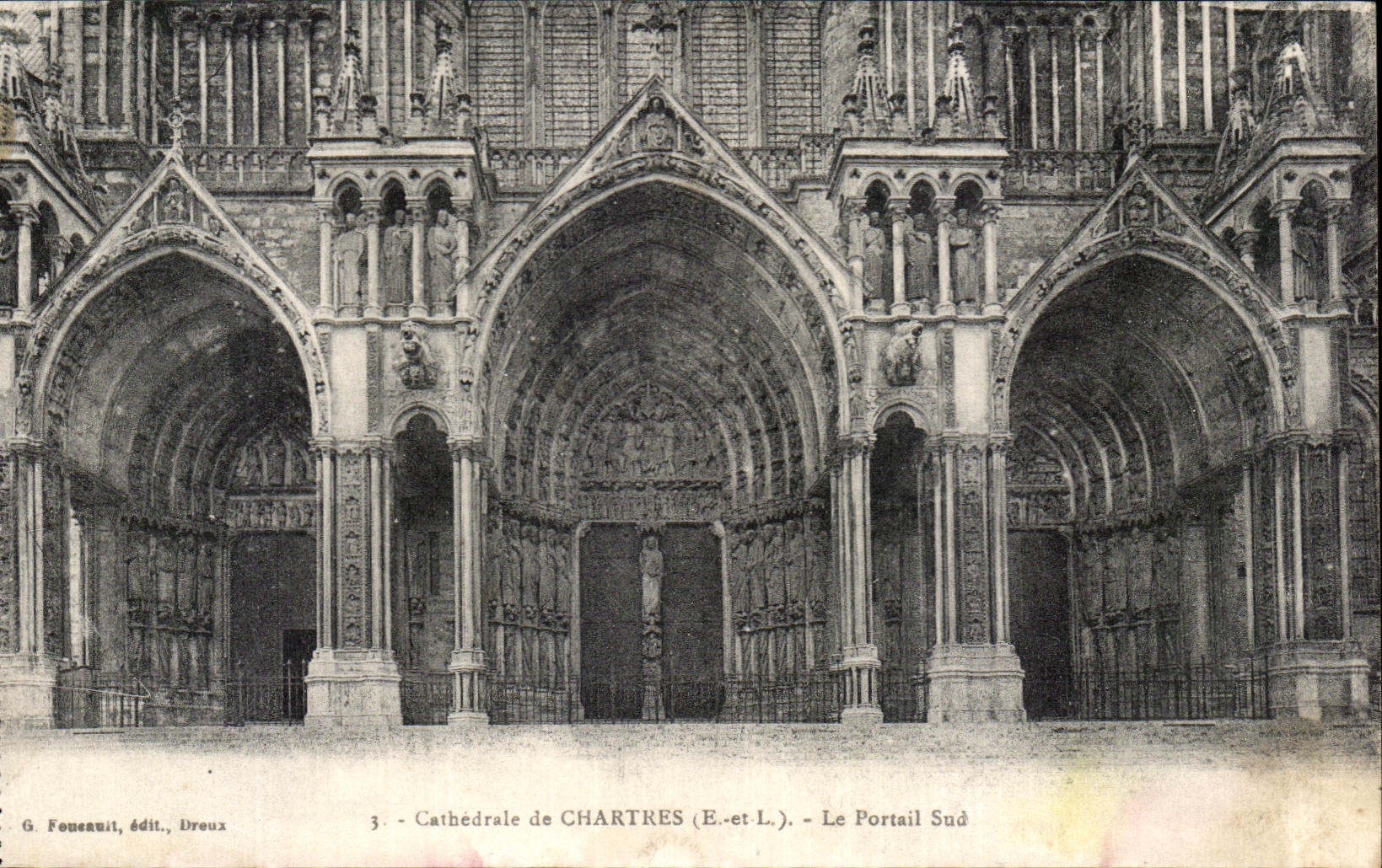 CPA Chartres Le Portail Sud