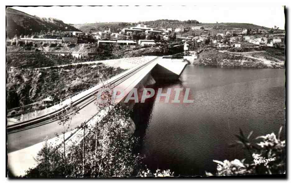 CPA Environs De Saint Flour Barrage De Grandval