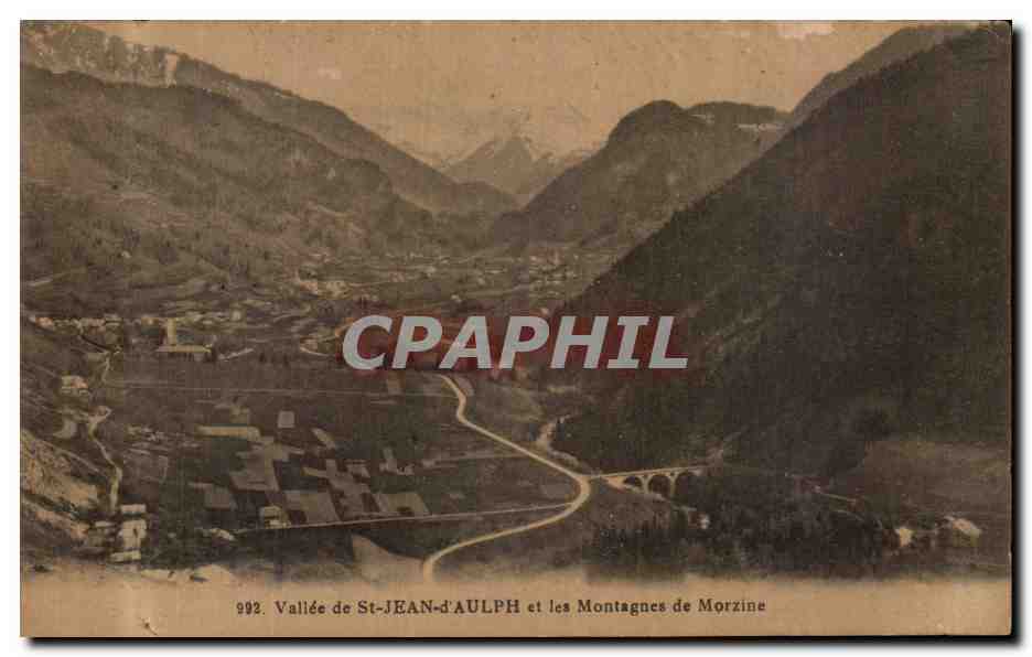 CPA Vallee de St Jean d'Aulph et les Montagnes de Morzine