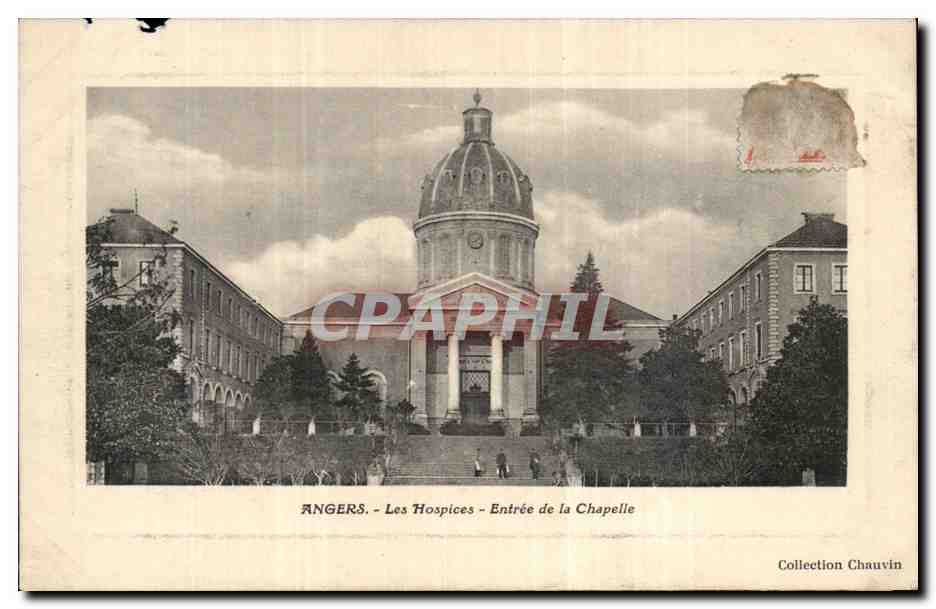 CPA Angers les Hospices Entree de la Chapelle