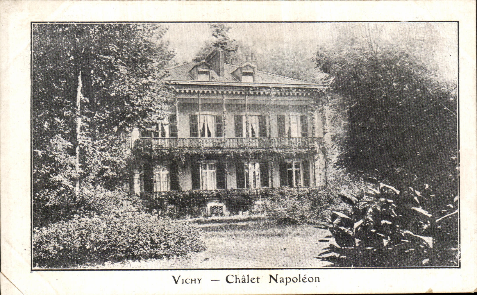 CPA Vichy Chalet Napoleon
