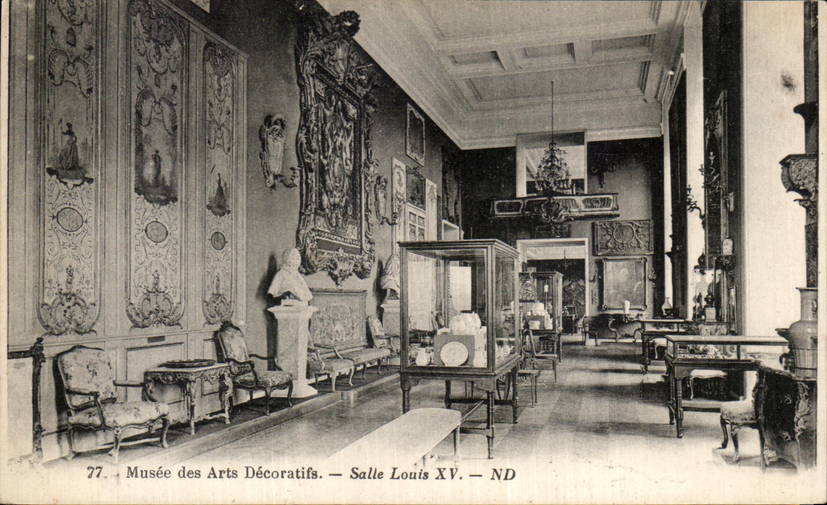 CPA Musee des Arts Decoratifs Salle Louis XV Paris 