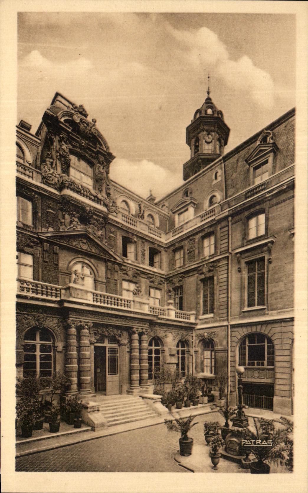 CPA Ecole Massillon Ancien hotel Fieubet Quai des Celestins Paris 