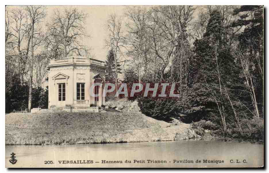 CPA Versailles Hameau du Petit Trianon Pavillon de Musique