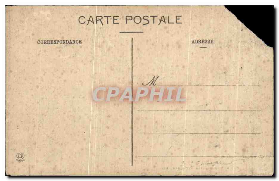 CPA Les Hautes Pyrenees Cauterets Col de Riou et hteollerie Vaches  — Verso