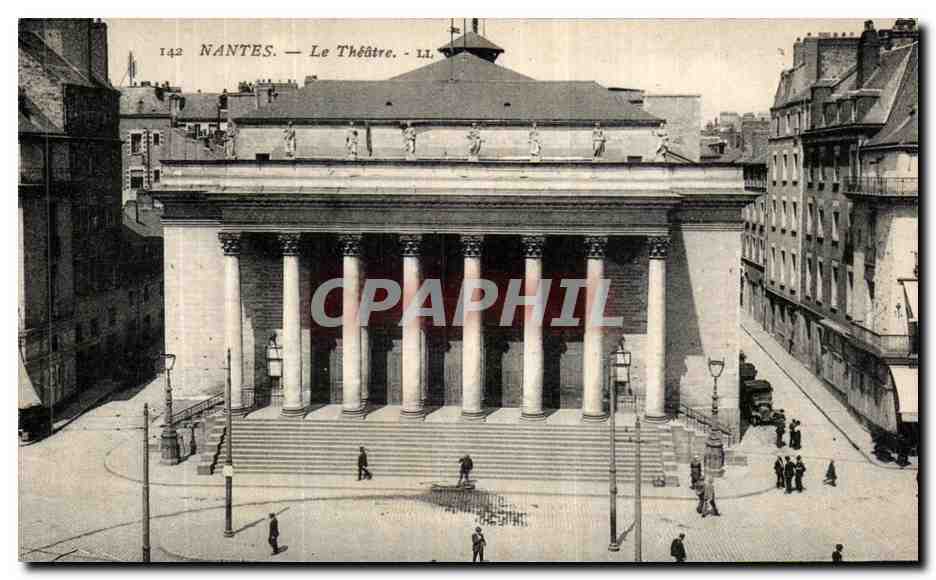 CPA Nantes Le Theatre