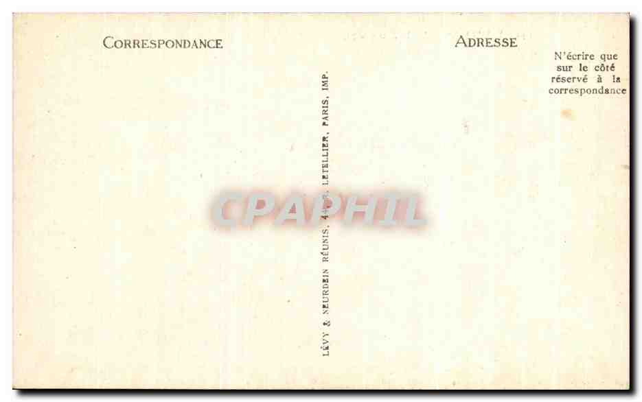 CPA Nantes Le Theatre — Verso