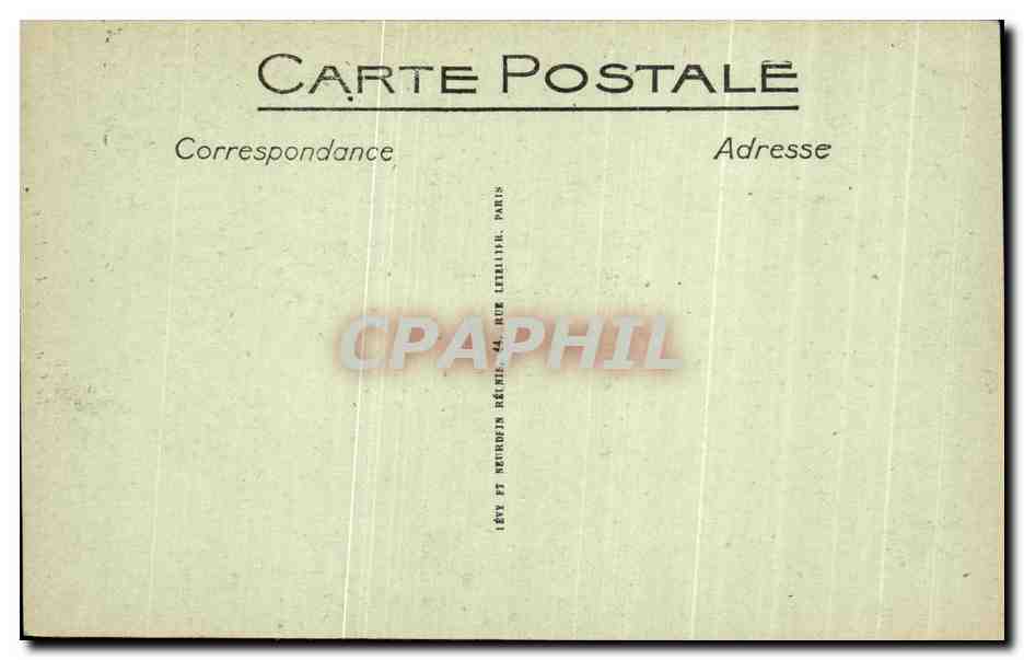 CPA Langeais Le Chateau Une Porte — Rückseite