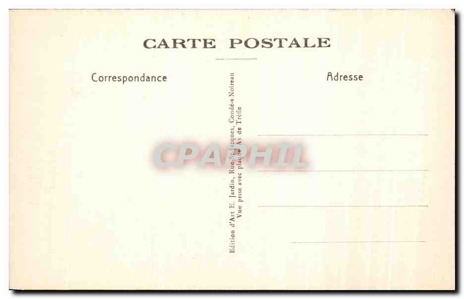CPA Pont de la Foret Auvray Suisse normande — Rückseite