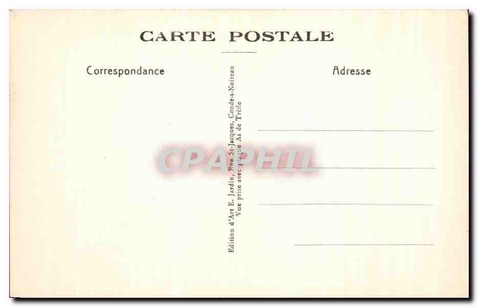 La Suisse Normande — Roche d'Oêtre, La Rouvre, Torrent pittoresque — Jardin, n°12 — Reverso