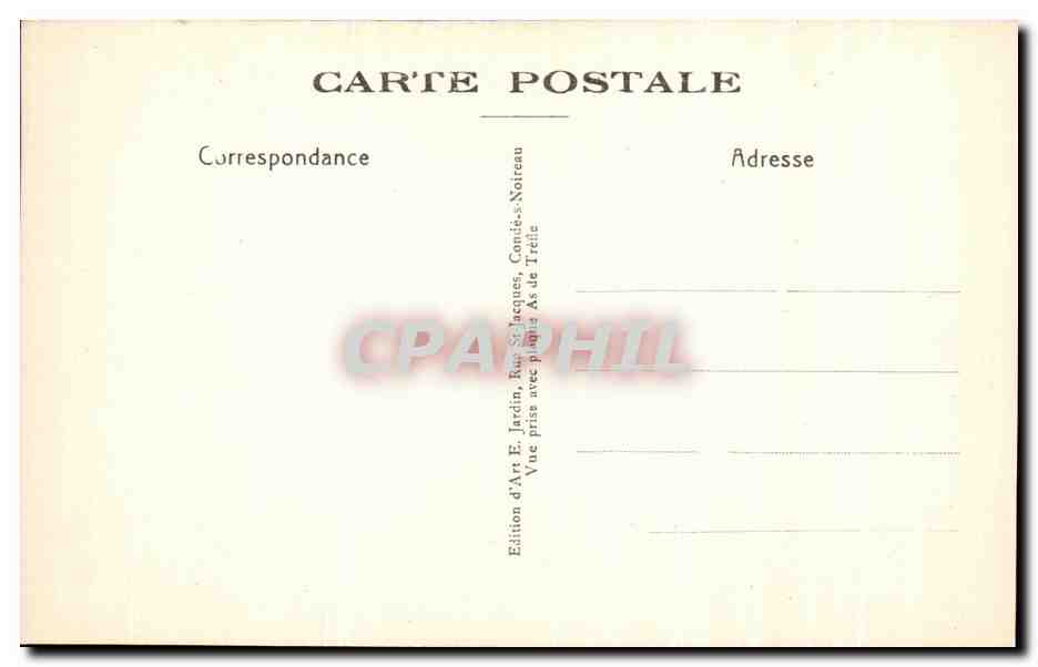La Suisse Normande — La Grand Roche, terre de légendes — Édition E. Jardin, Rue Salacques, Condé-sur-Treize — Verso