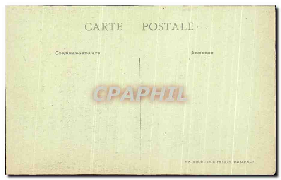 CPA Cluny Facade du Palais du Pape Gelase Ecole Nationale des Arts et Metiers — Rückseite