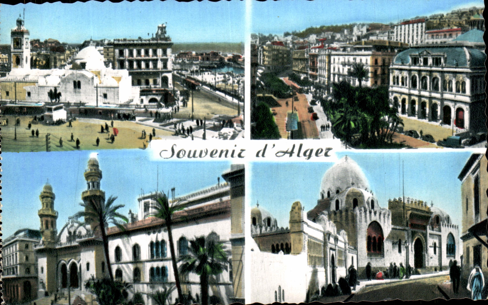 Alger — Souvenirs d'Alger — Édition Farel
