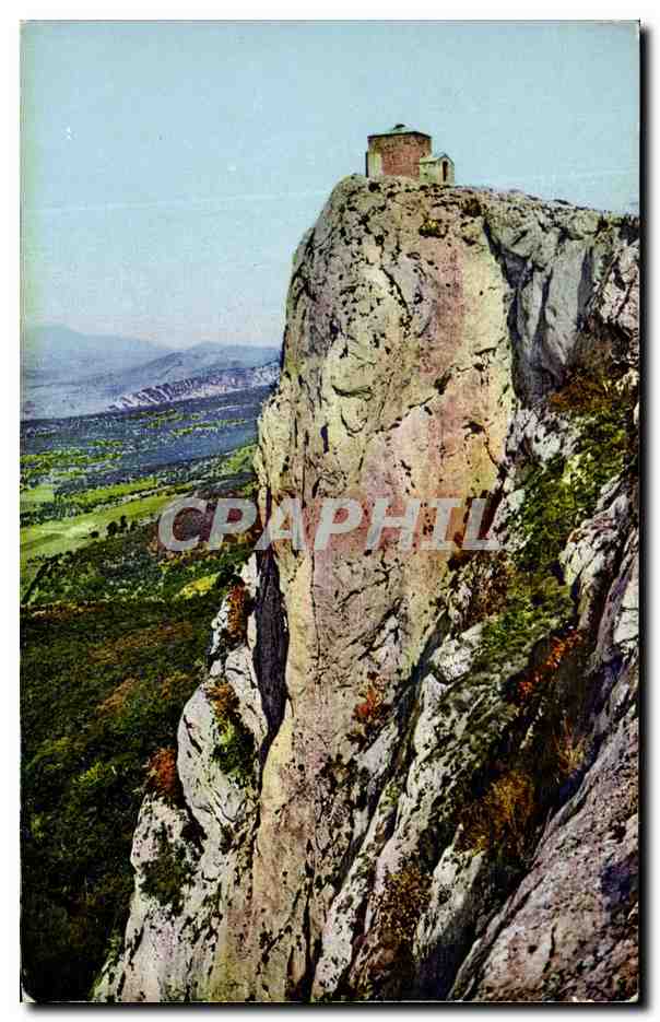 CPA La Sainte Baume Le St Pilon Avec Vue Sur La Plaine