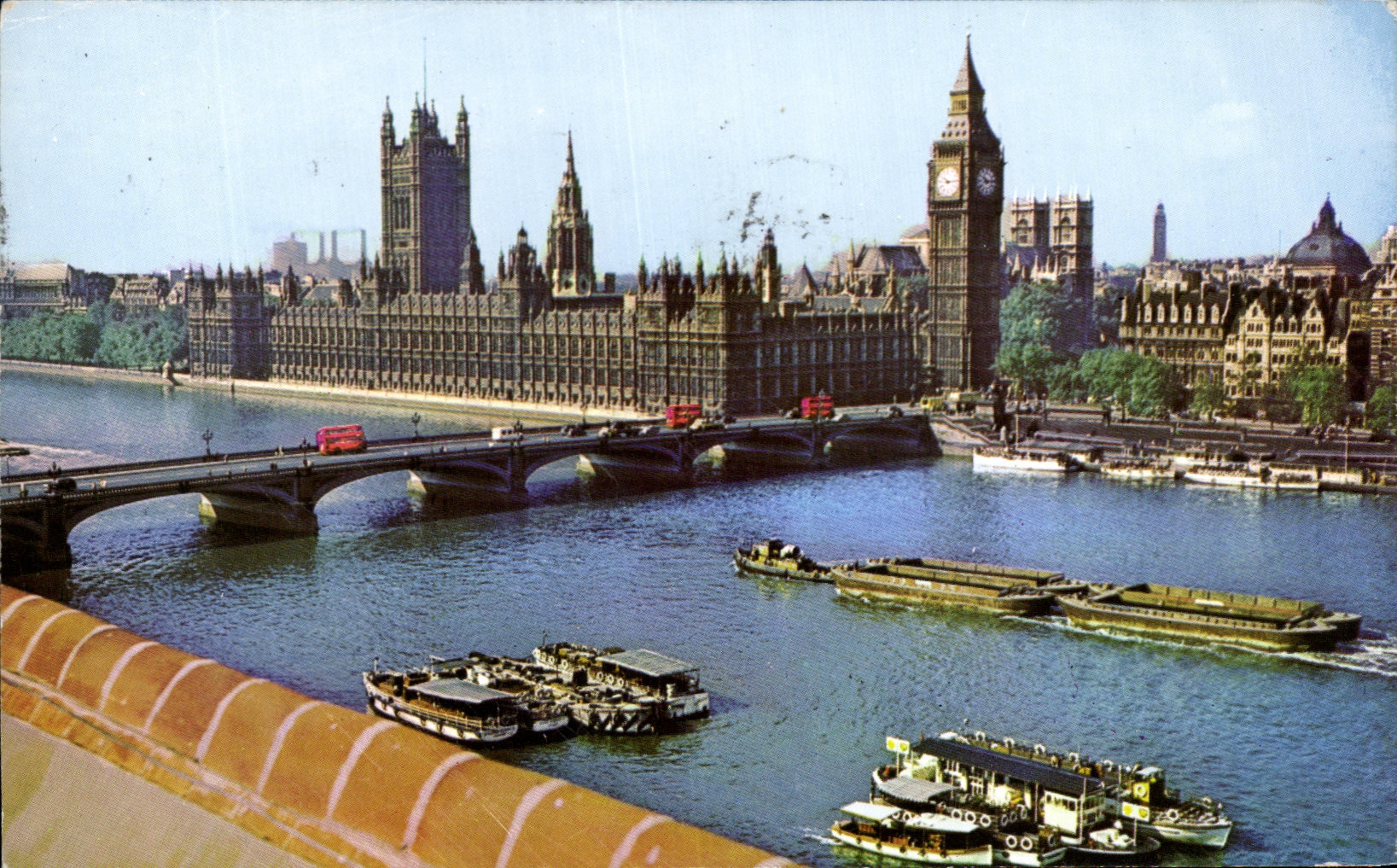 CPA Houses Of Parliament Westminster Bridge London