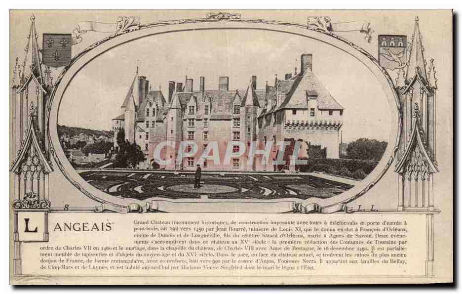 CPA Langeais Grand Chateau 
